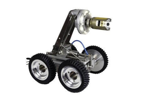 Робот FW100 с камерой SR50, электро подьемником, расширителем коллеи и дополнительным светом